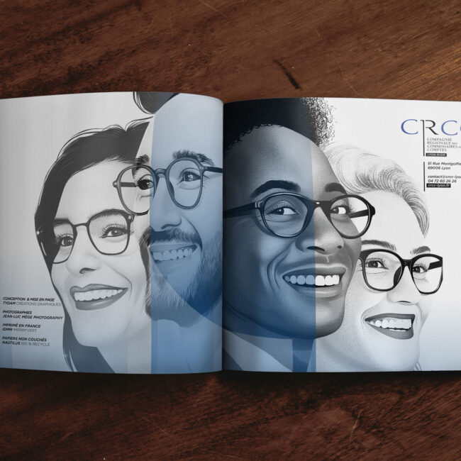 Direction artistique du Livre Blanc 2026 de la CRCC Lyon-Riom